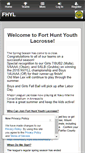 Mobile Screenshot of forthuntlax.org